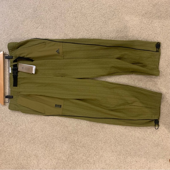 Men's Adidas Wj Wv Wide Pnt Martial Arts Series Adjustable Belt Sports Pants - Picture 5 of 7